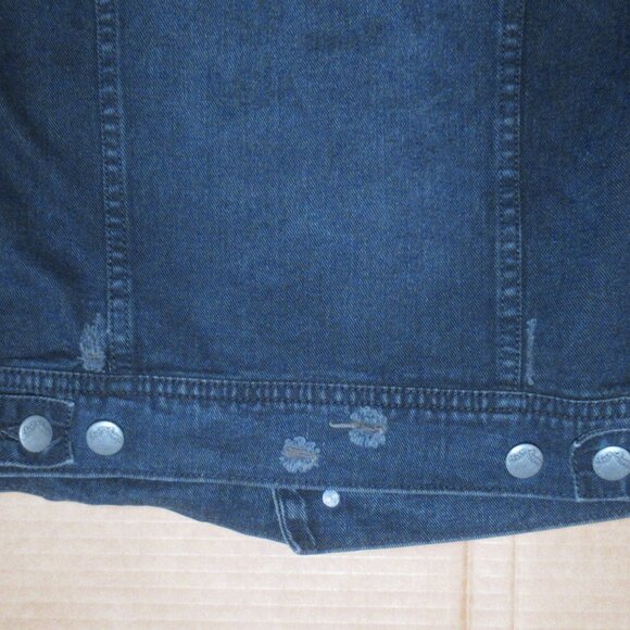 Free People Hooded Denim Jacket | Size XS - Picture 8 of 12